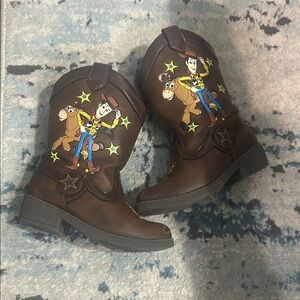 Cowboy Boots with Toy Story Woody & Bullseye Target toddler boots
